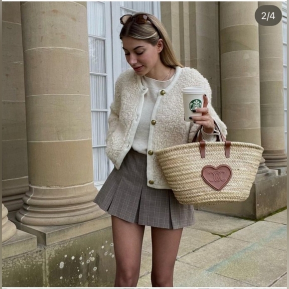 Massimo Dutti Boucle Cardigan Size Small - Picture 3 of 13